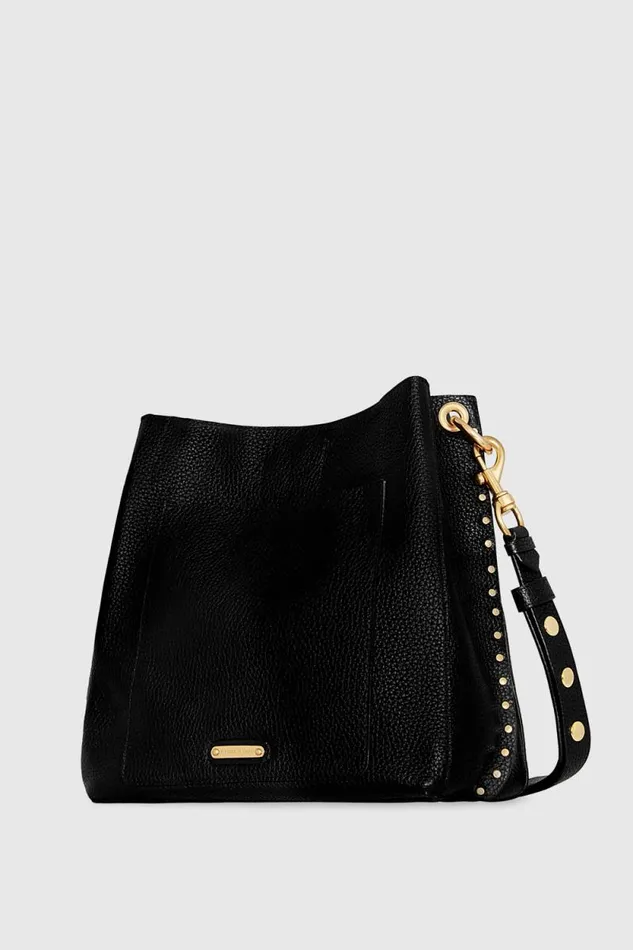 Women Rebecca Minkoff Shoulder Bags Darren Shoulder Bag Blackantique Brass Women Rebecca Minkoff Shoulder Bags Darren Shoulder Bag Blackantique Brass
