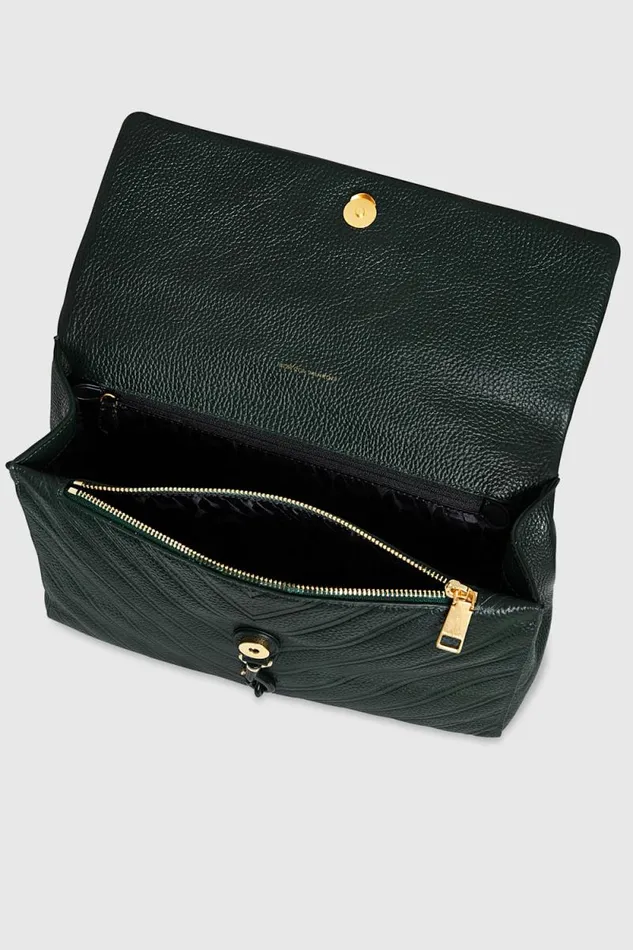 Women Rebecca Minkoff Shoulder Bags Edie Embossed Large Shoulder Dark Envy Women Rebecca Minkoff Shoulder Bags Edie Embossed Large Shoulder Dark Envy