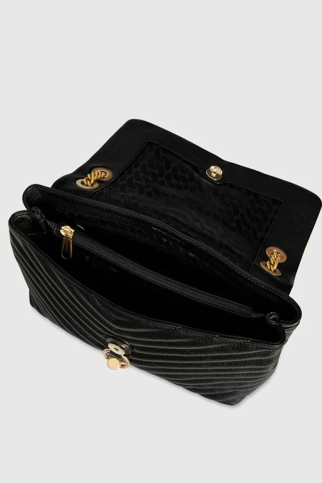 Women Rebecca Minkoff Shoulder Bags Edie Flap Shoulder Bag Blackantique Brass Women Rebecca Minkoff Shoulder Bags Edie Flap Shoulder Bag Blackantique Brass