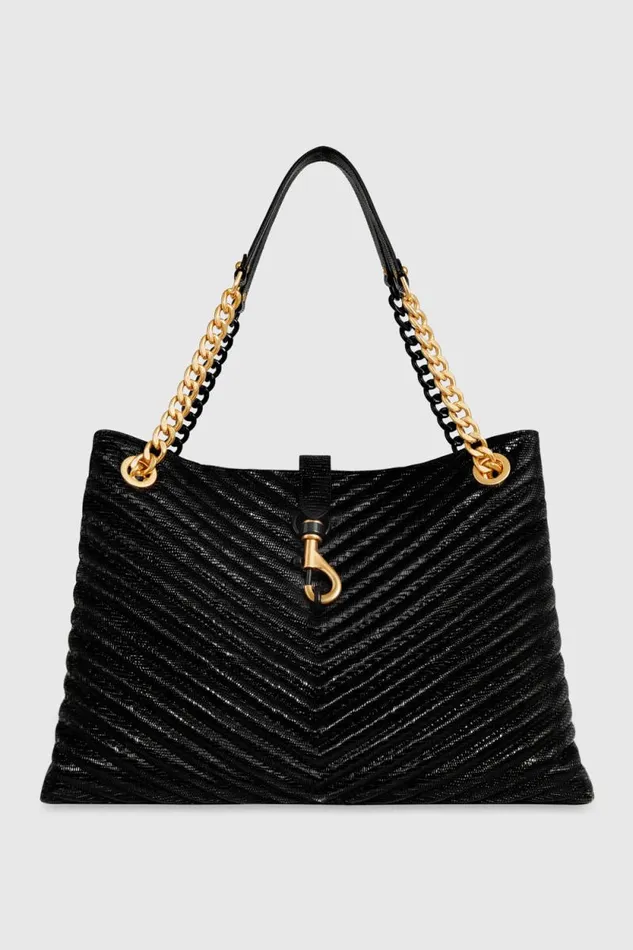 Women Rebecca Minkoff Shoulder Bags Edie Tote Blackmulti