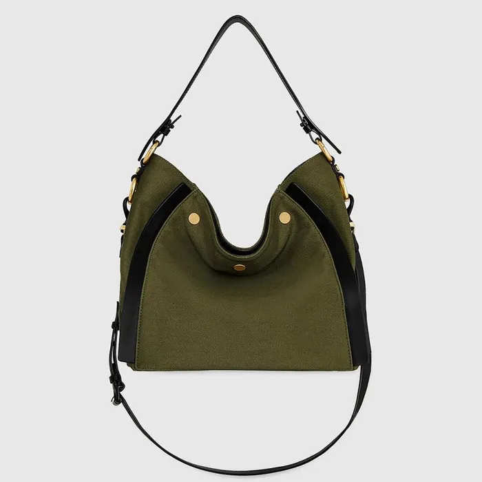 Women Rebecca Minkoff Shoulder Bags MAB Surplus Hobo Verde Women Rebecca Minkoff Shoulder Bags MAB Surplus Hobo Verde
