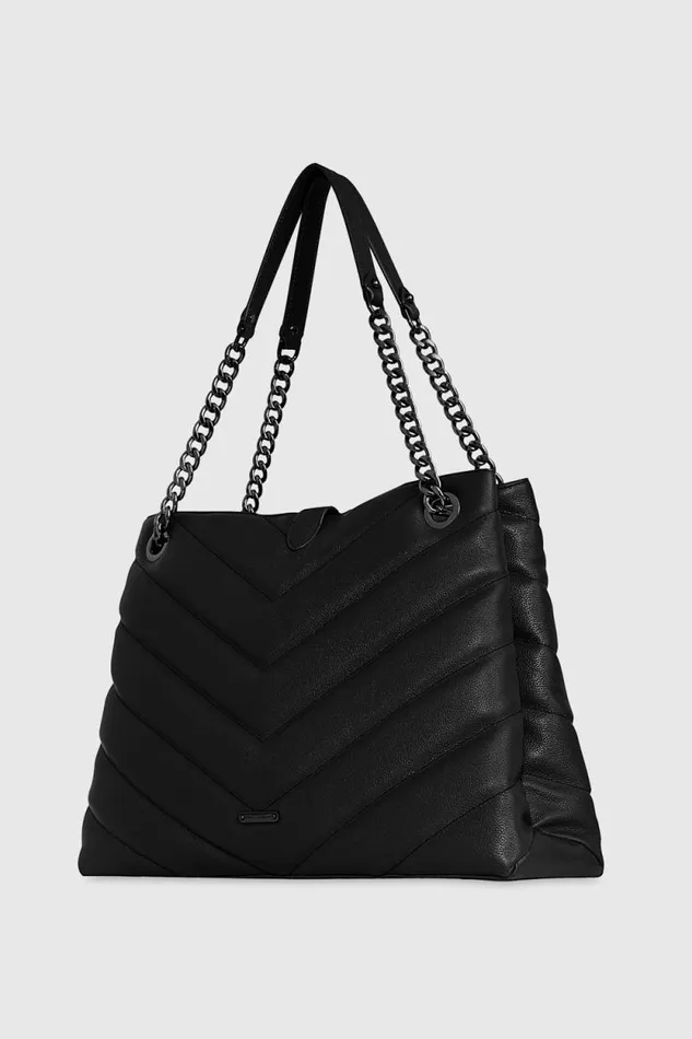Women Rebecca Minkoff Tote Bags Edie Maxi Tote Black Women Rebecca Minkoff Tote Bags Edie Maxi Tote Black