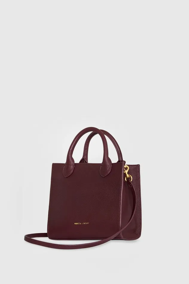 Women Rebecca Minkoff Tote Bags Megan Mini Tote Port Women Rebecca Minkoff Tote Bags Megan Mini Tote Port