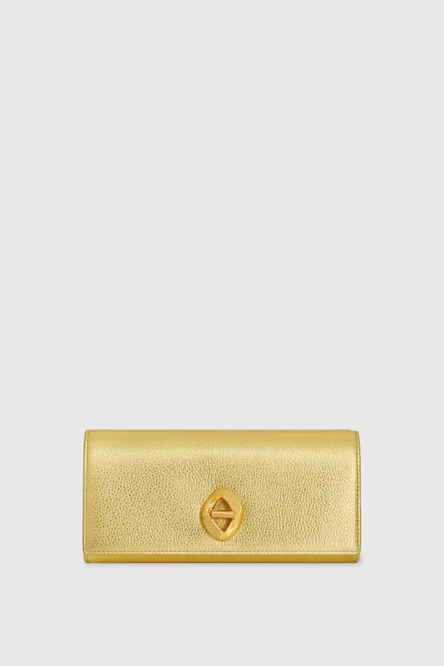 Women Rebecca Minkoff Wallets G Wallet Crossbody Gold