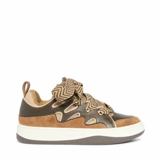 Women ROARING BROWN DISTRESSED Brn Distressed Steve Madden Sneakers