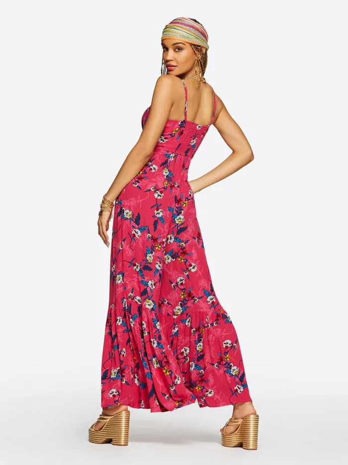 Women Ronan Jumpsuit In Flora Mimic Jessica Simpson Jumpsuits and Rompers