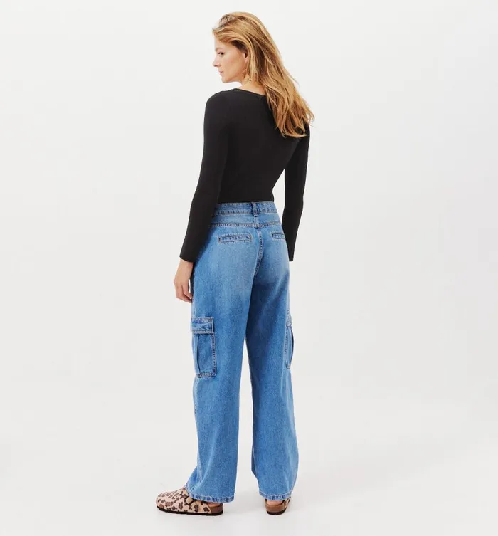 Women RoundNeck Top 8211 Black Promod Tops Women RoundNeck Top 8211 Black Promod Tops