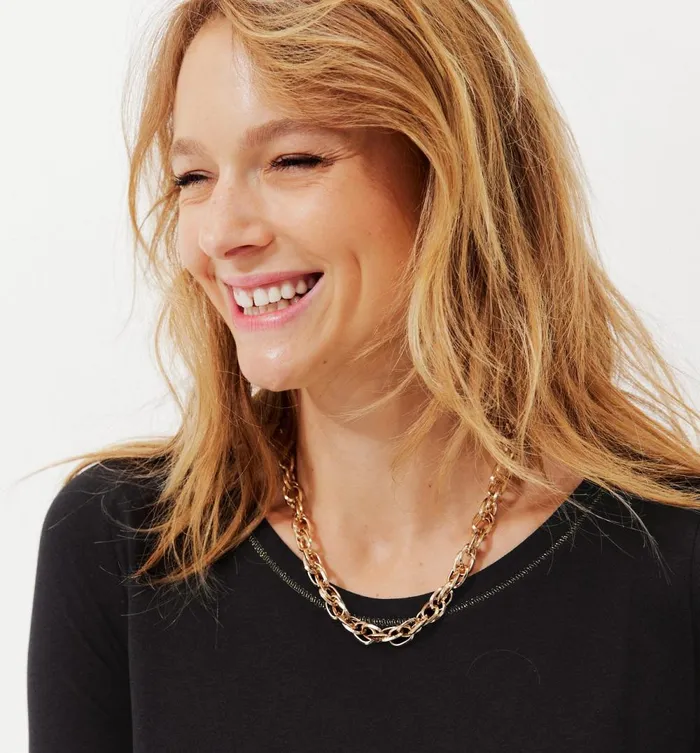 Women RoundNeck Top 8211 Black Promod Tops Women RoundNeck Top 8211 Black Promod Tops