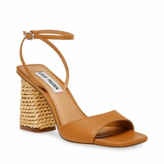 Women ROZLYN TAN LEATHER Tan Leather Steve Madden Heels Women ROZLYN TAN LEATHER Tan Leather Steve Madden Heels