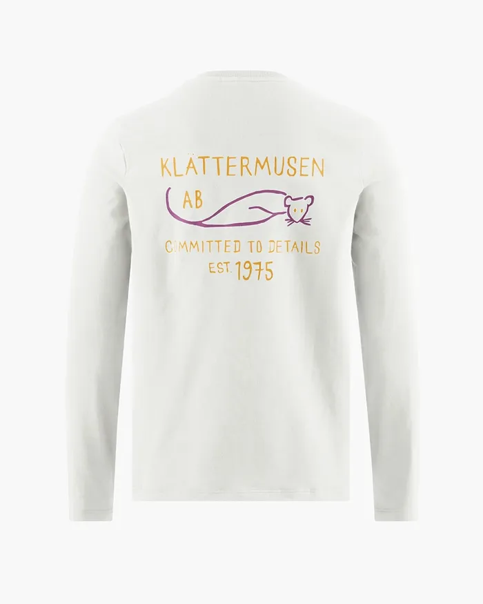 Women Runa Commitment 20 LongSleeve Tee Snow Klttermusen TShirts