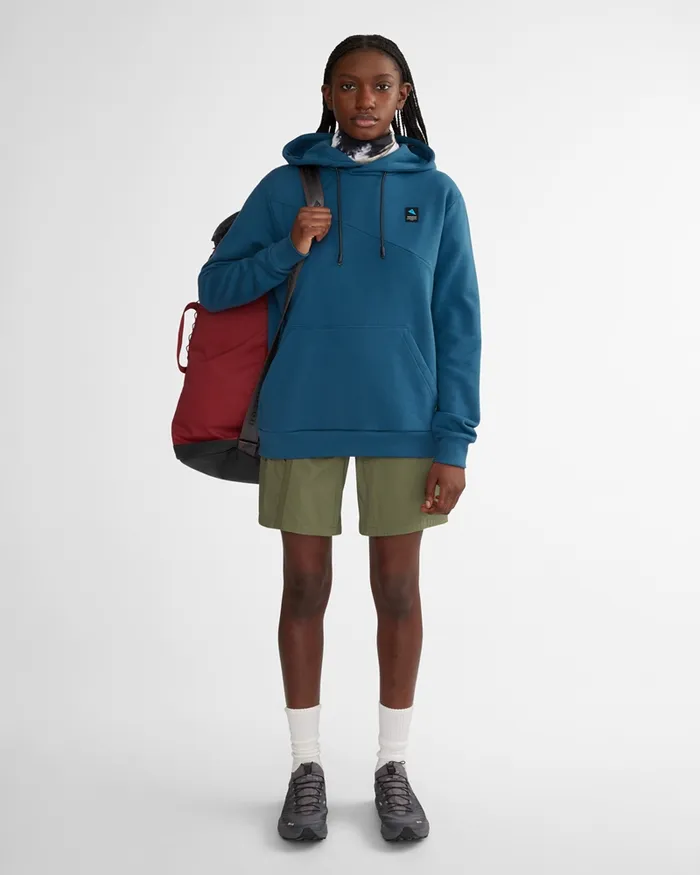 Women Runa Maker Hoodie WoHooded Sweater Swamp Green Klttermusen Fleeces and Sweaters
