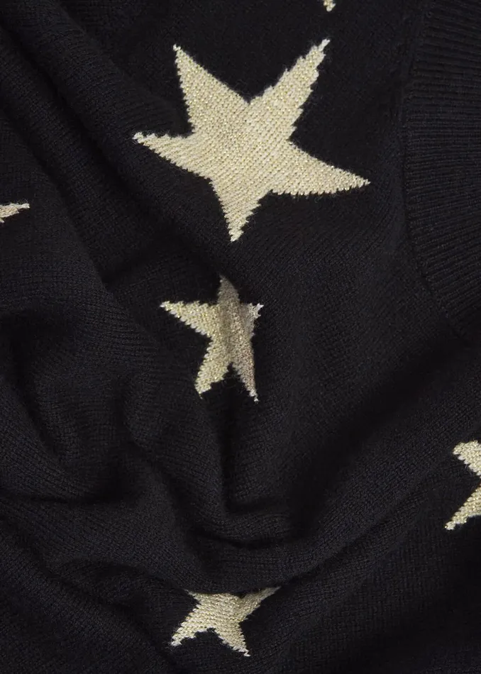 Women Samira Star Jumper With Cashemre Black Ivory Hobbs Jumpers and Cardigans