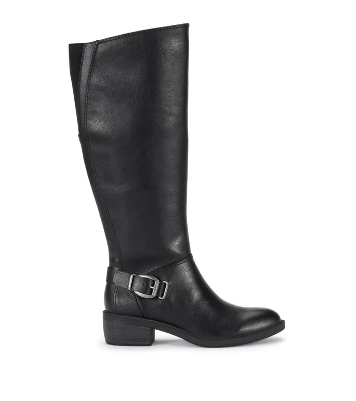 Women Sasson Tall Boot Black Baretraps Knee High Boots