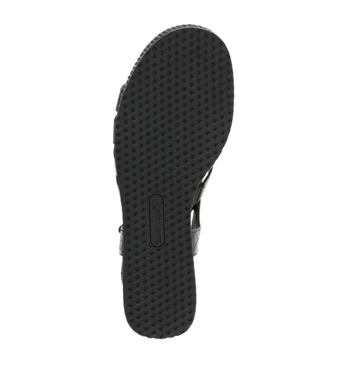 Women Savannah Wedge Sandal Black Baretraps Wedge Sandals