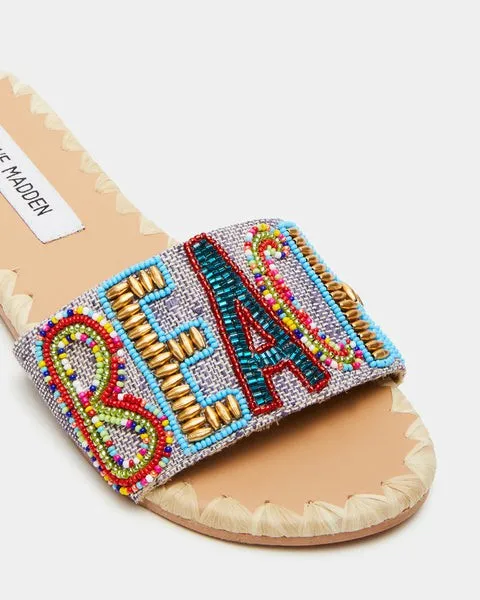Women SEASIDE MULTI Multi Steve Madden Sandals Women SEASIDE MULTI Multi Steve Madden Sandals