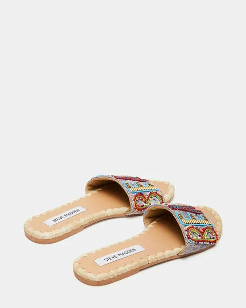 Women SEASIDE MULTI Multi Steve Madden Sandals Women SEASIDE MULTI Multi Steve Madden Sandals