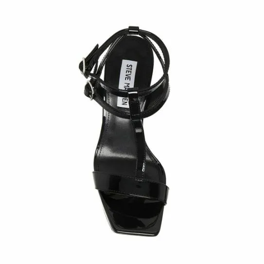 Women SELMA BLACK PATENT Black Patent Steve Madden Heels Women SELMA BLACK PATENT Black Patent Steve Madden Heels