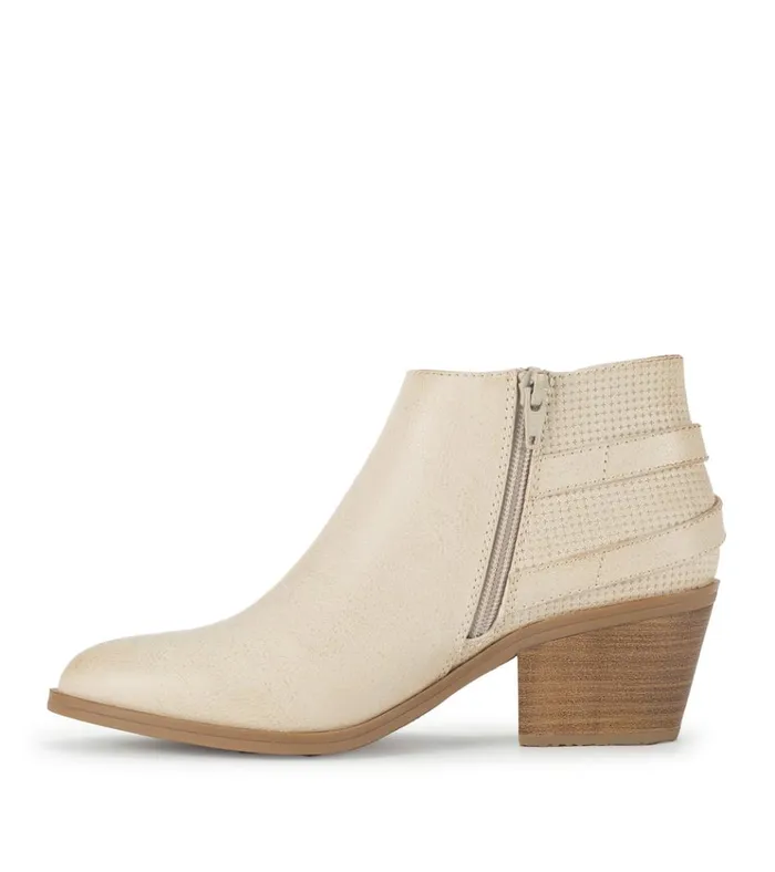 Women Shannen Block Heel Bootie Milkyway Baretraps Booties