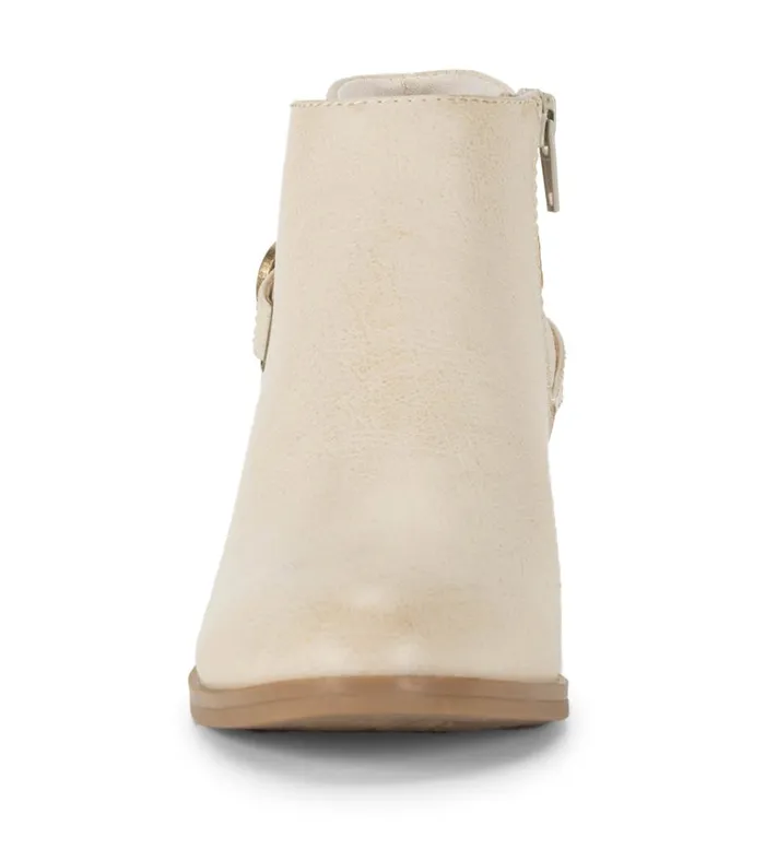 Women Shannen Block Heel Bootie Milkyway Baretraps Booties