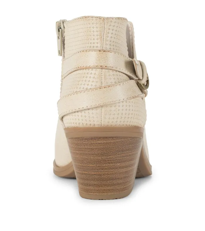 Women Shannen Block Heel Bootie Milkyway Baretraps Booties