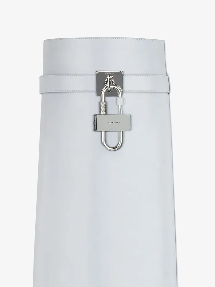Women Shark Lock Givenchy Shark Lock Boots In Box Leather Grey Women Shark Lock Givenchy Shark Lock Boots In Box Leather Grey