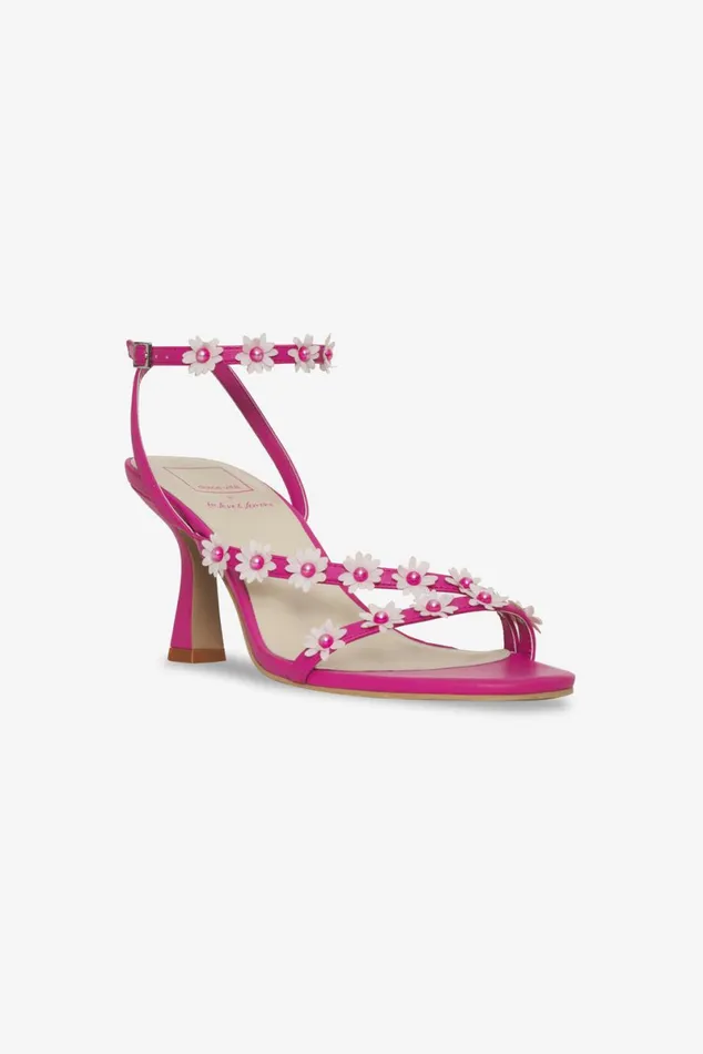 Women Shoes For Love and Lemons Dahlea Heel Pink