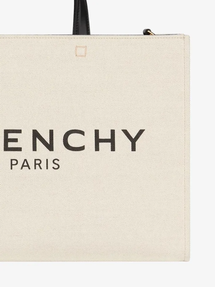 Women Shoulder Bags Givenchy Medium GTote Shopping Bag In Canvas Beigeblack Women Shoulder Bags Givenchy Medium GTote Shopping Bag In Canvas Beigeblack