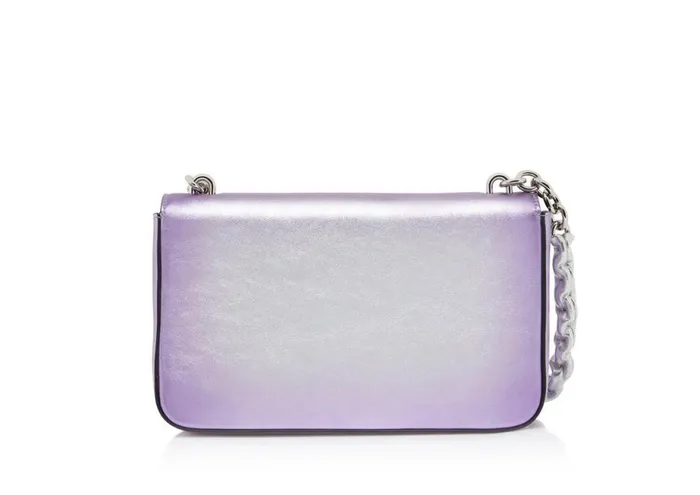 Women Shoulder Bags Tom Ford Carine Medium Shoulder Bag Silver Mauve Women Shoulder Bags Tom Ford Carine Medium Shoulder Bag Silver Mauve