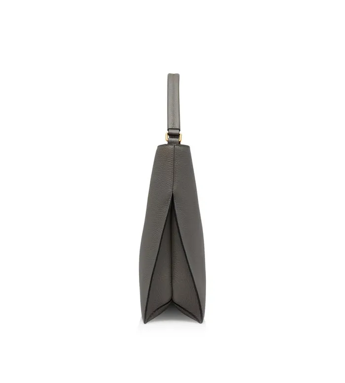 Women Shoulder Bags Tom Ford Grain Leather Alix Small Hobo Graphite Women Shoulder Bags Tom Ford Grain Leather Alix Small Hobo Graphite