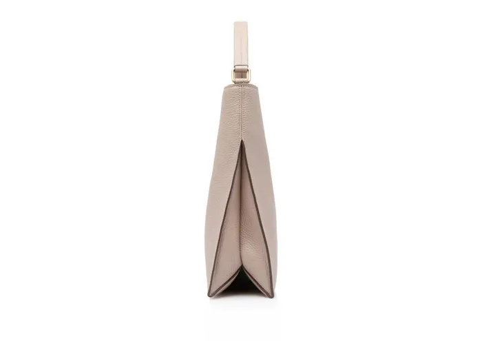Women Shoulder Bags Tom Ford Grain Leather Small Alix Hobo Silk Taupe Women Shoulder Bags Tom Ford Grain Leather Small Alix Hobo Silk Taupe