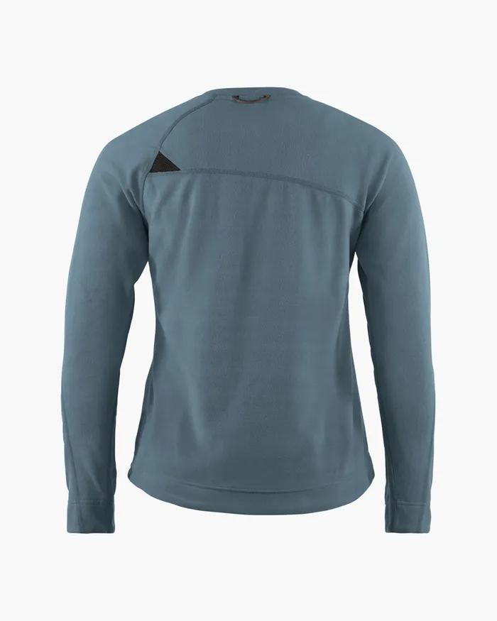 Women Sigyn Crew Sweater Thistle Blue Klttermusen Fleeces and Sweaters