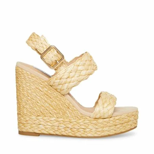 Women SIMONA RAFFIA Raffia Steve Madden Sandals