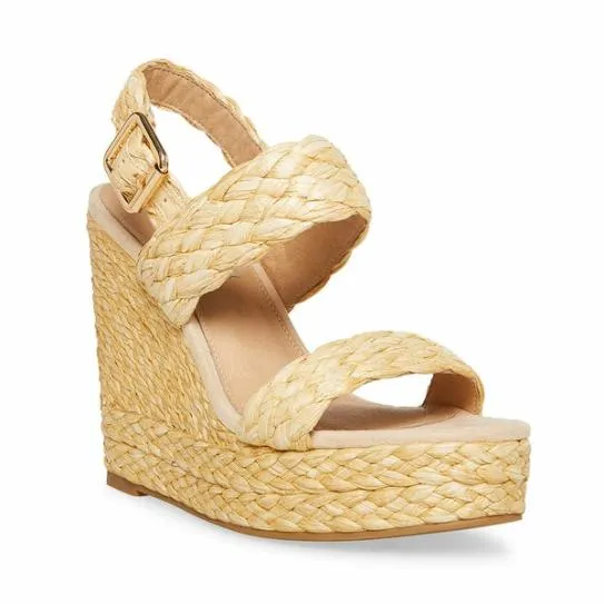Women SIMONA RAFFIA Raffia Steve Madden Sandals Women SIMONA RAFFIA Raffia Steve Madden Sandals