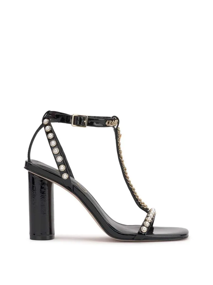 Women Siven High Heel Sandal In Black Jessica Simpson Sandals