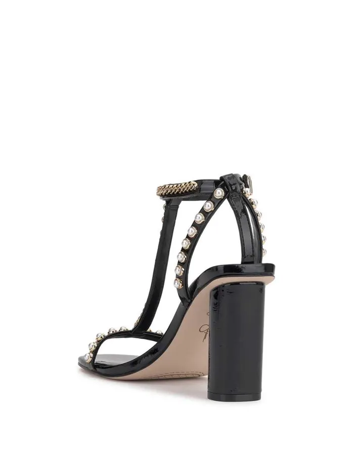 Women Siven High Heel Sandal In Black Jessica Simpson Sandals