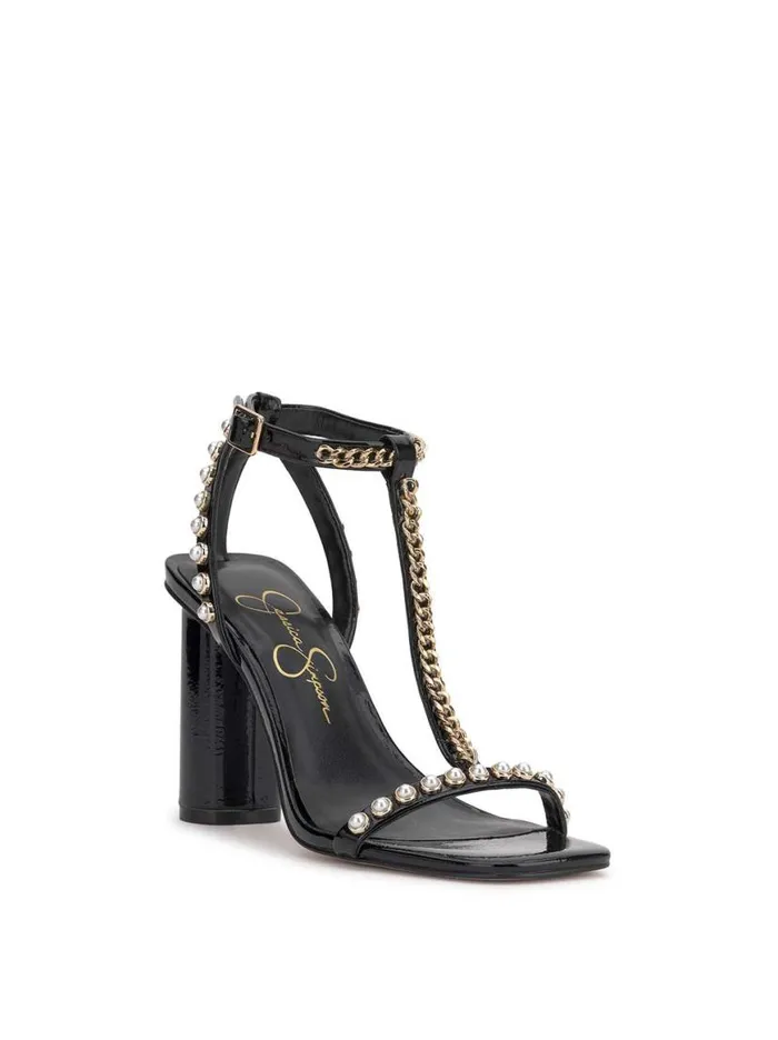 Women Siven High Heel Sandal In Black Jessica Simpson Sandals