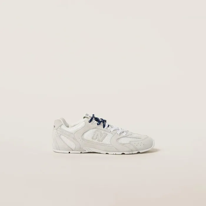 Women Sneakers Miu Miu New Balance X Miu Miu 530 SL Suede And Mesh Sneakers White Women Sneakers Miu Miu New Balance X Miu Miu 530 SL Suede And Mesh Sneakers White