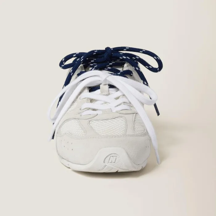 Women Sneakers Miu Miu New Balance X Miu Miu 530 SL Suede And Mesh Sneakers White Women Sneakers Miu Miu New Balance X Miu Miu 530 SL Suede And Mesh Sneakers White