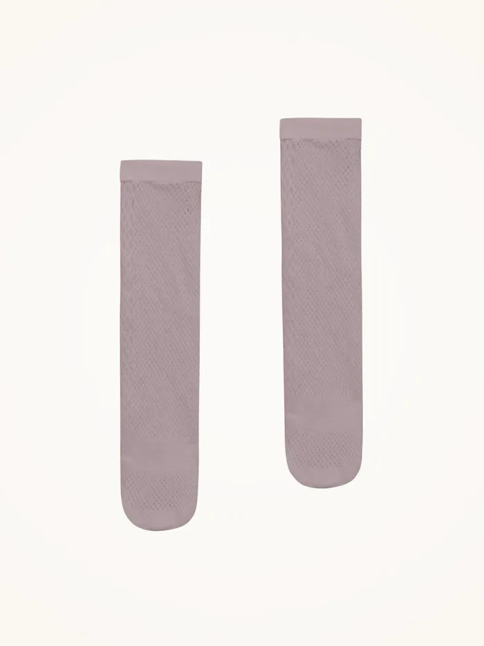 Women Socks and KneeHighs Wolford Net Socks Mauve