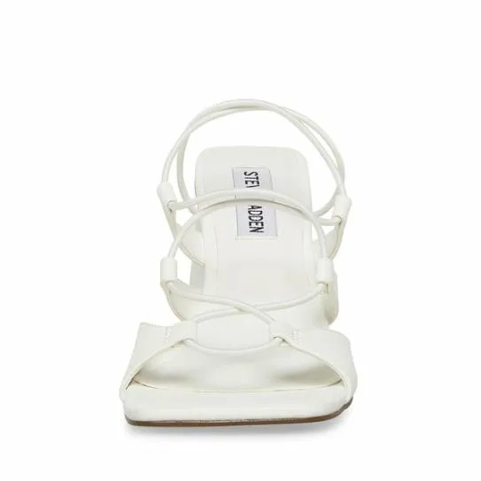 Women SPUNKY WHITE White Steve Madden Heels Women SPUNKY WHITE White Steve Madden Heels