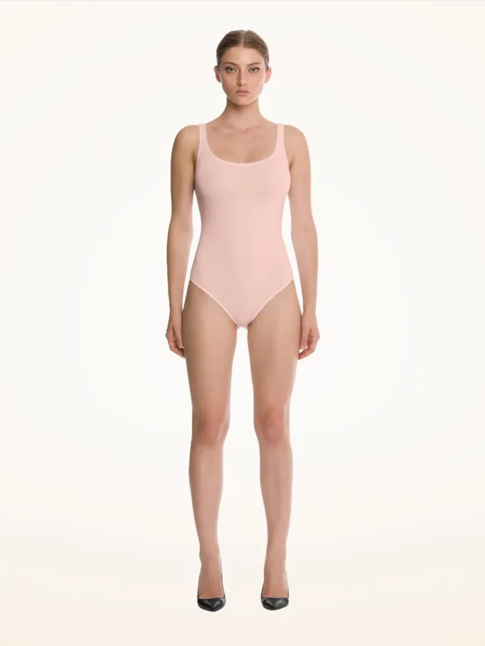 Women String Bodies Wolford Jamaika Thong Body Rosepowder