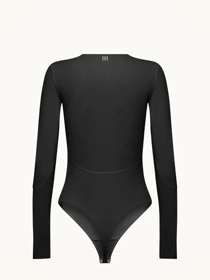 Women String Bodies Wolford WBonded Forming String Body Black