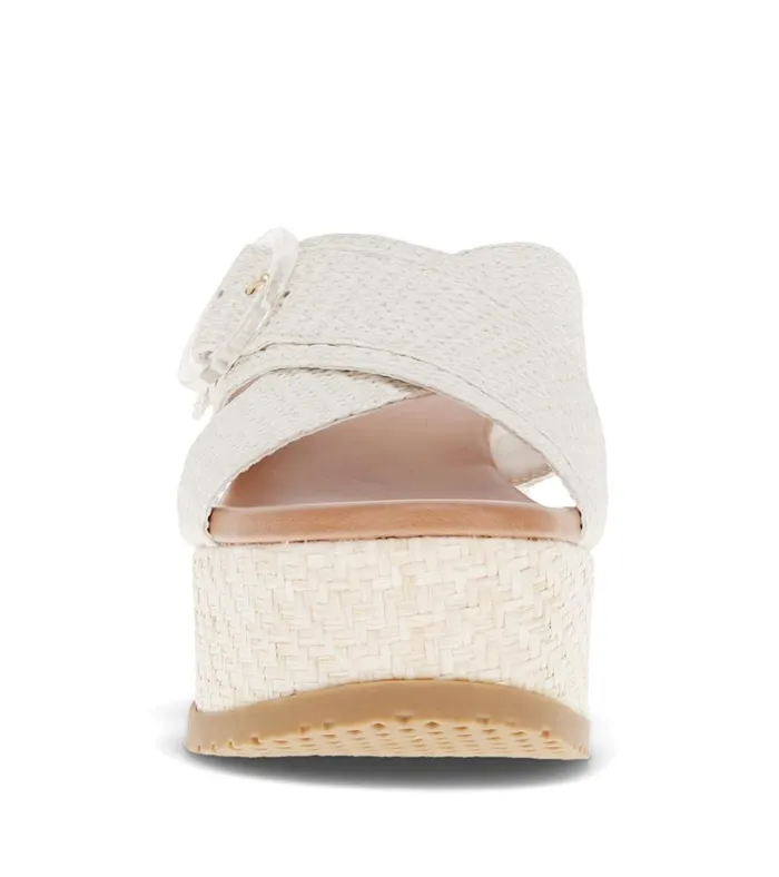 Women Sydney Wedge Sandal Cream Baretraps Wedge Sandals