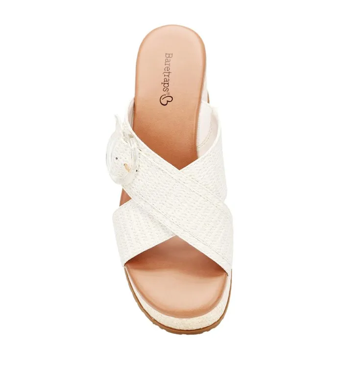 Women Sydney Wedge Sandal Cream Baretraps Wedge Sandals