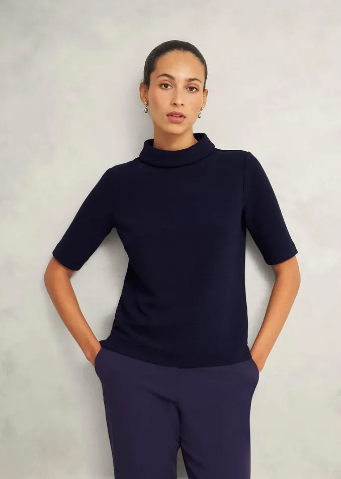 Women Tali Top Midnight Navy Hobbs Tops