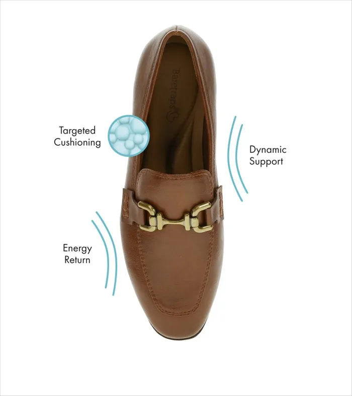 Women Tammy Loafer Mahogany Baretraps Flats and Loafers