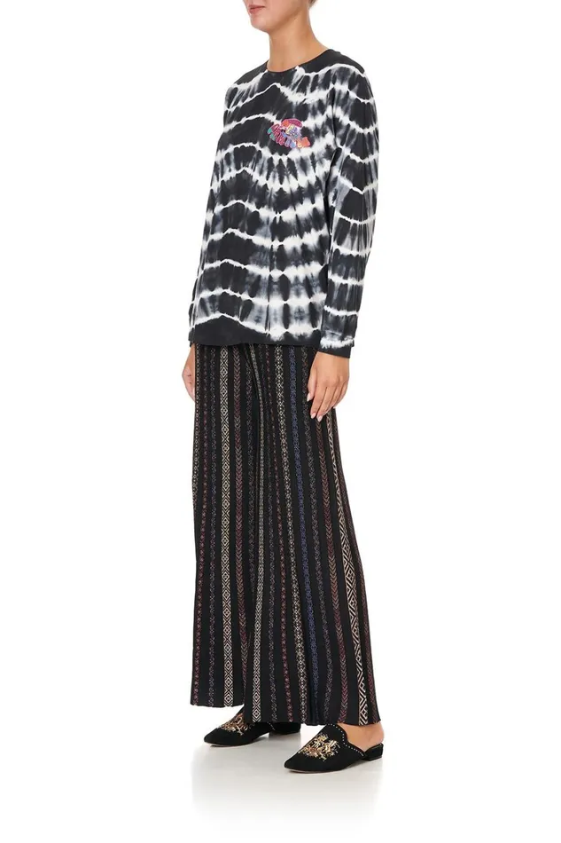 Women Tees Camilla Long Sleeve Loose Tee Swinging Sixties