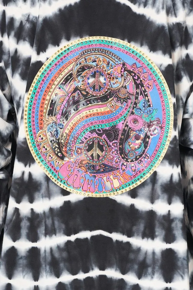 Women Tees Camilla Long Sleeve Loose Tee Swinging Sixties
