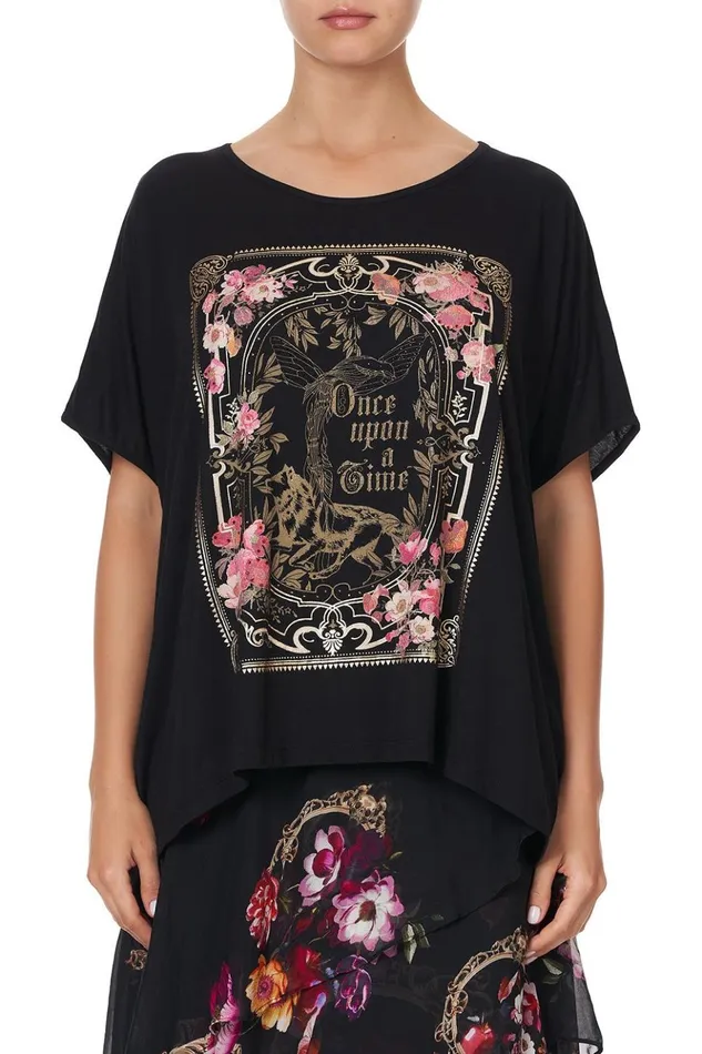 Women Tees Camilla Loose Fit Round Neck Tee Mirror Mirror