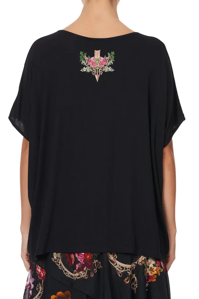 Women Tees Camilla Loose Fit Round Neck Tee Mirror Mirror